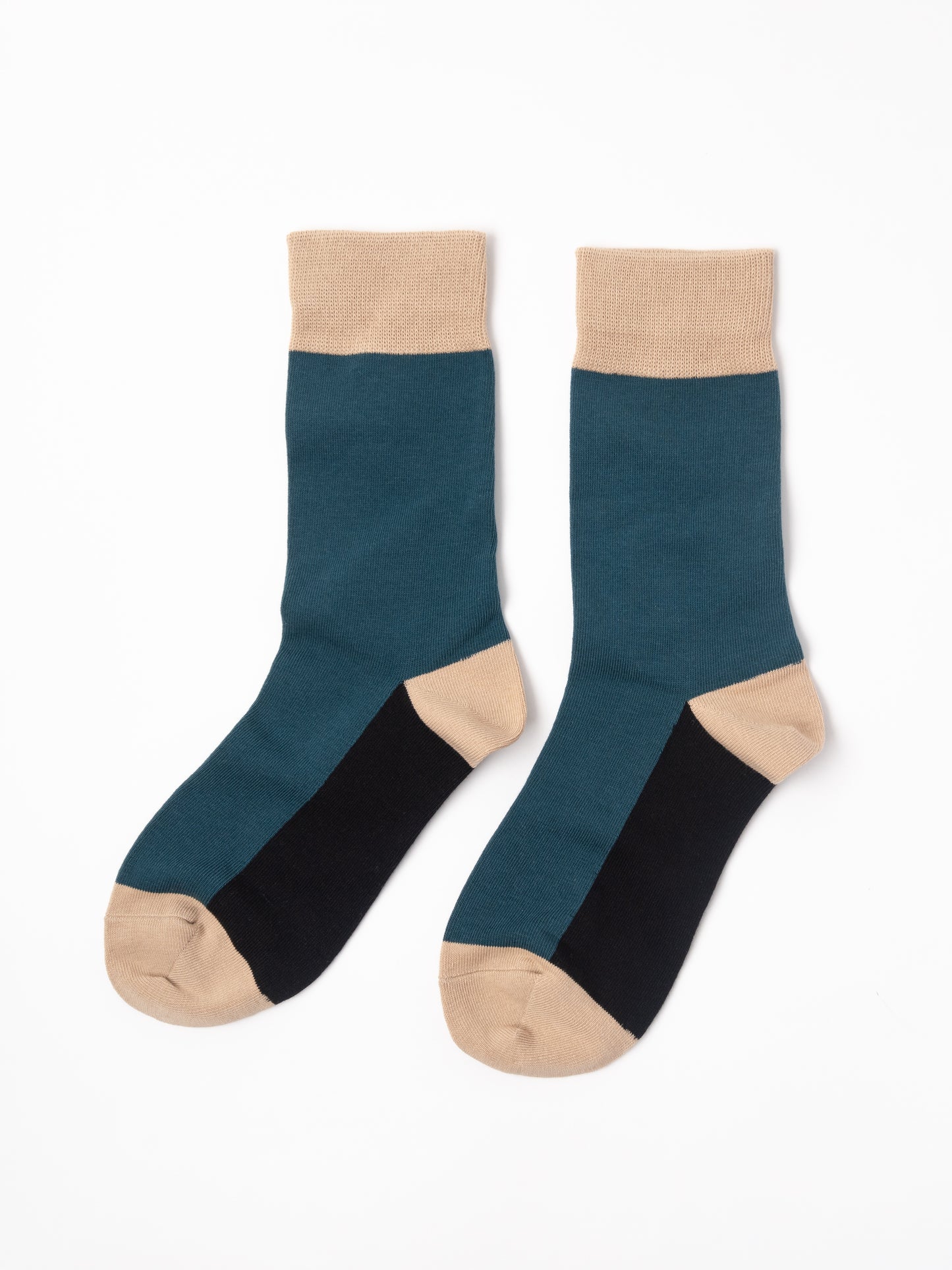 Colorblock Crew Socks