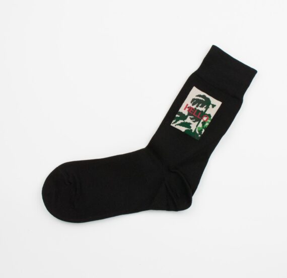 MensHelloSocksBlack