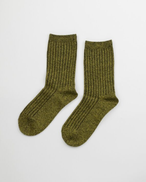 womenseverydaysolidcolorcrewsocksgoldenyellow