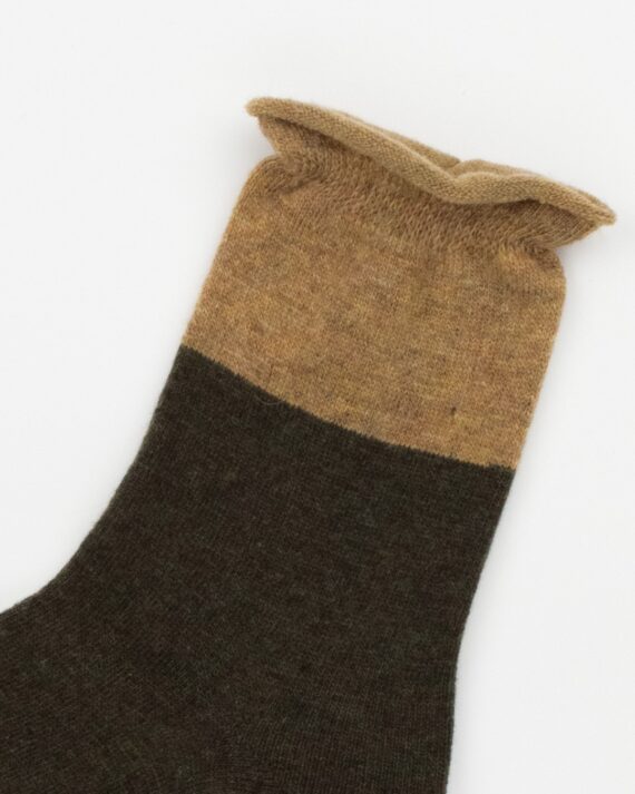 womenstwotonewoolcrewsocksdetail