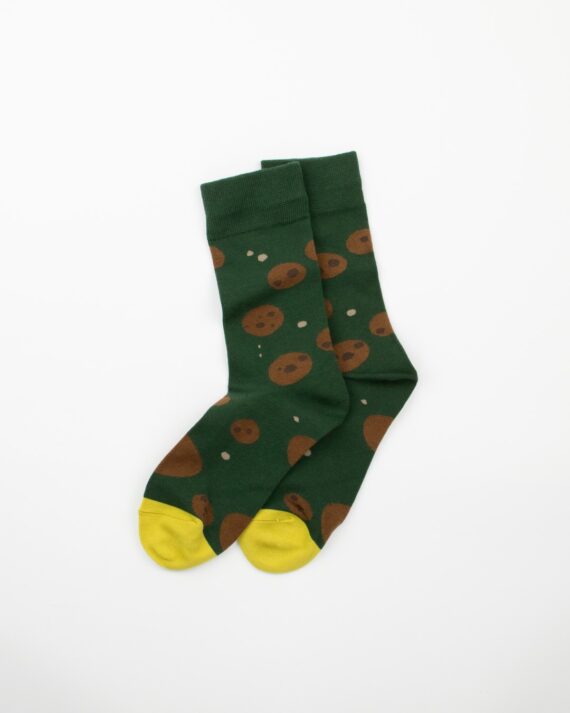 MensChocolateCookieCrewSocks