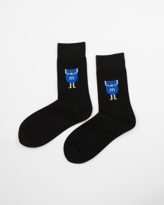 mensmcrewsocksblack