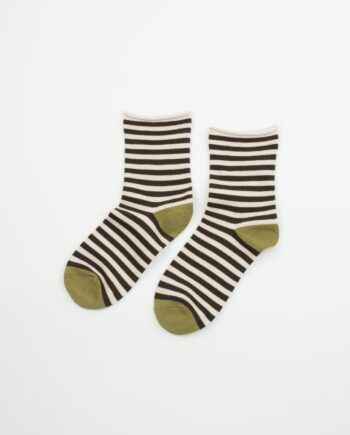 WomensStripedMiniCrewSocks