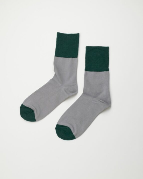 womenscombedcottontwotonesock