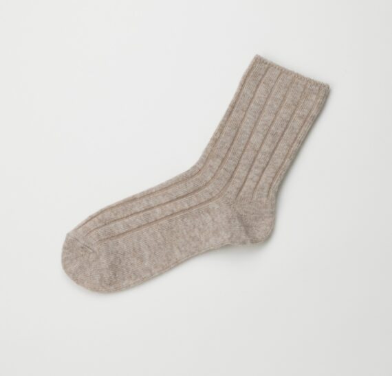 Women'sSoftWinterWoolSockColorOat