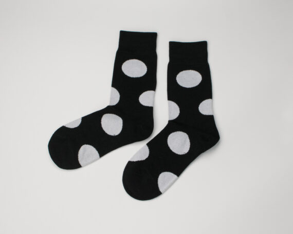 MensPolkaDotSocks